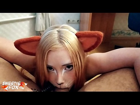 ❤️ Kitsune svelge pikk og cum i munnen ❌ Porno vk hos oss ❌️❤